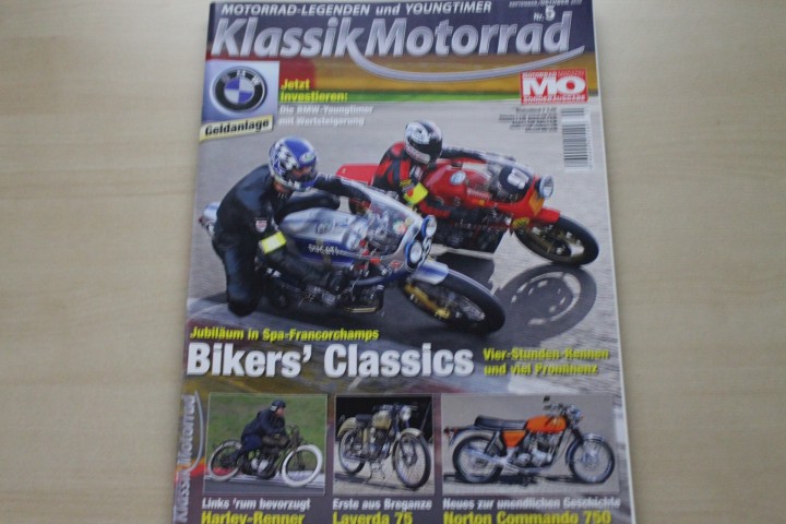 Deckblatt MO Klassik Motorrad (05/2012)